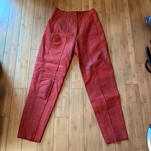 Vintage jackets and pants made out of authentic leather snake skin - Picture 3 of 3